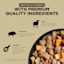 Crafted by experts with premium-quality lamb, wild boar, and flaxseed
