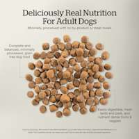 Minimally processed with no by-product or meat meals
