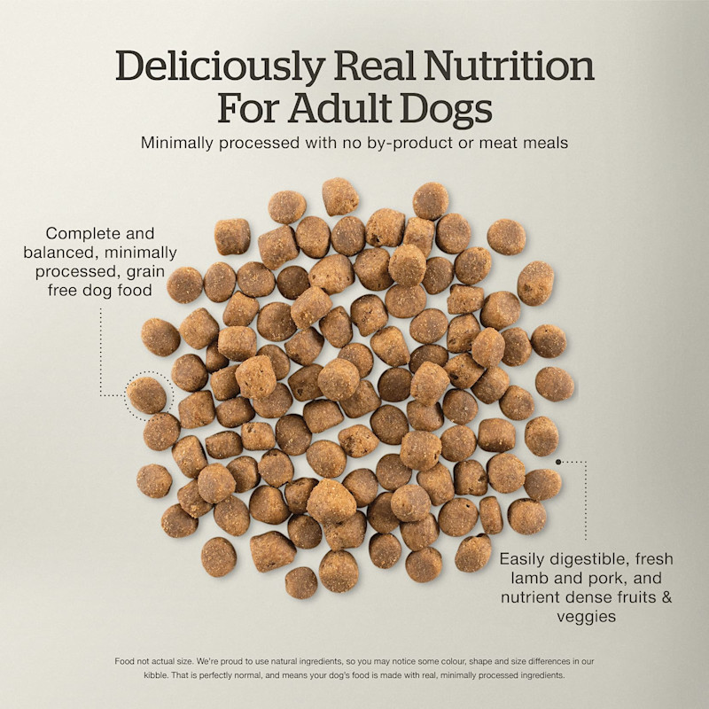 Minimally processed with no by-product or meat meals