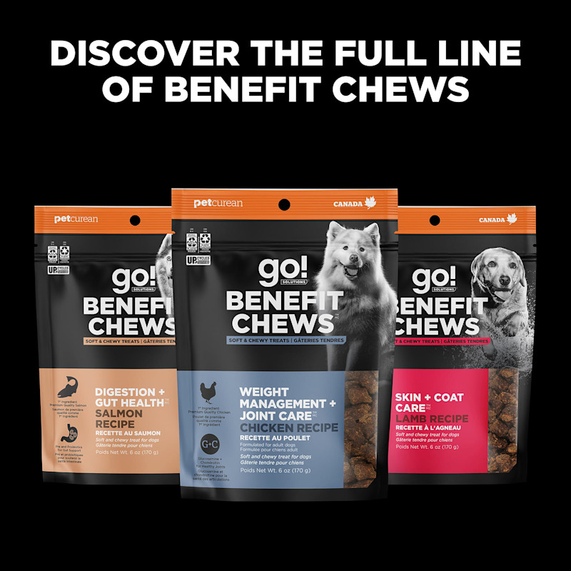 Discover the full line of Go! Solutions Benefit Chews