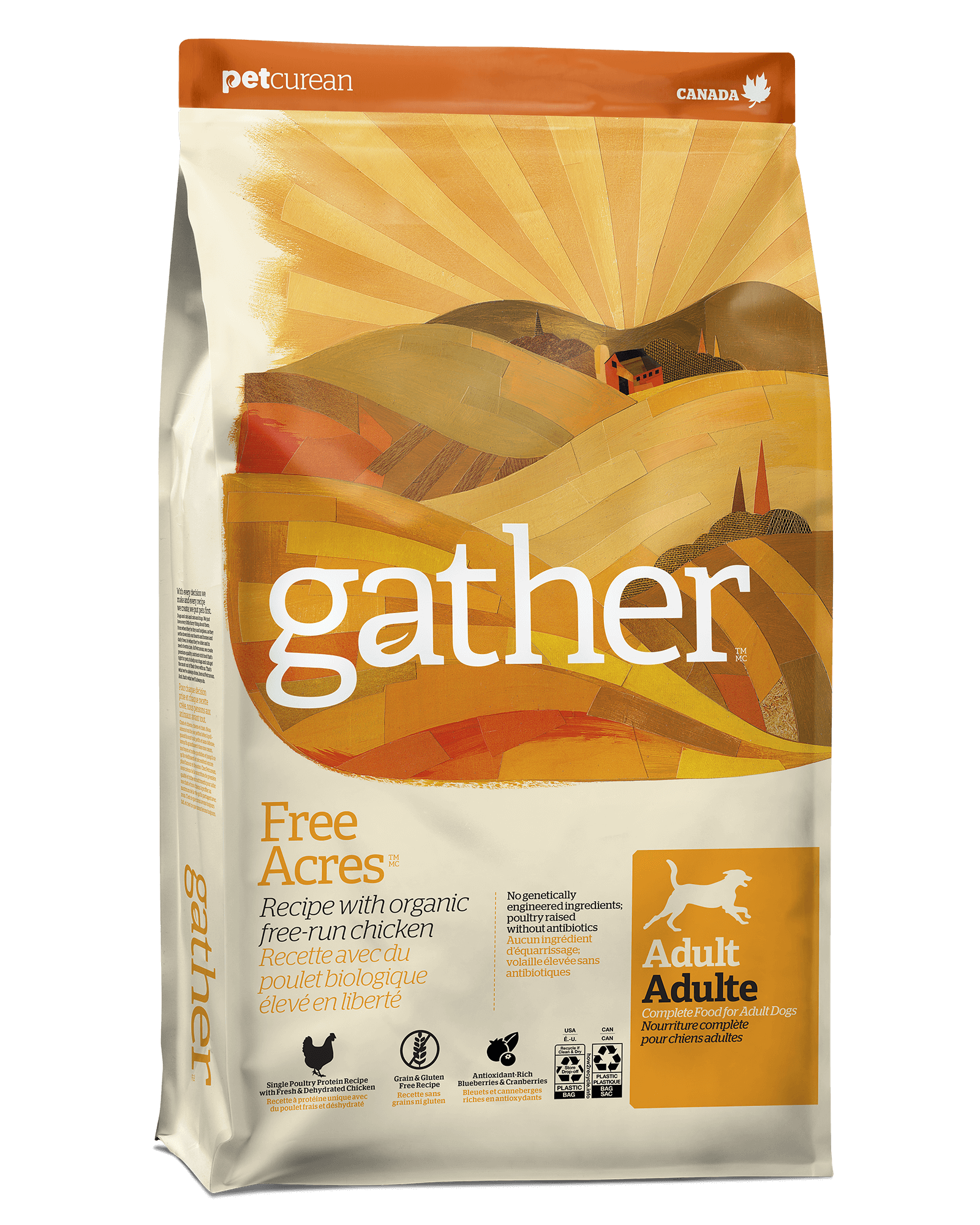 Gather Free Acres Recette avec du poulet biologique élevé en liberté