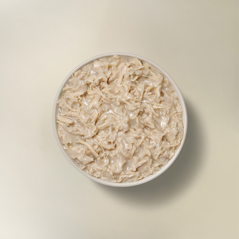 Now Fresh Small Breed Chicken & Broth Blend wet dog food in bowl