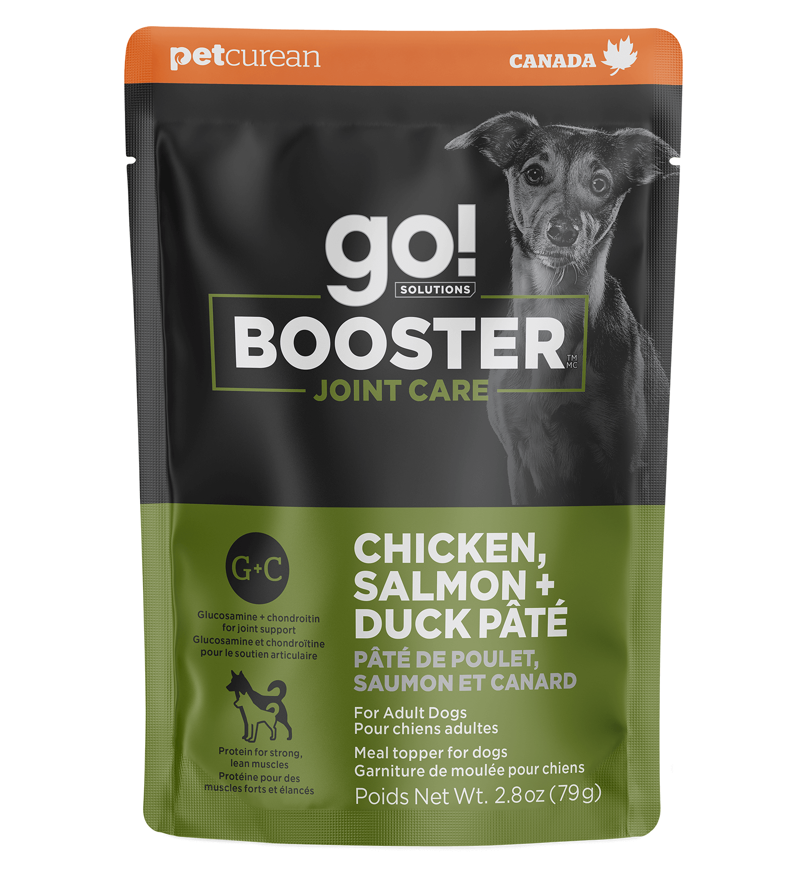 Go! Booster Joint Care Chicken, Salmon + Duck Pâté for Dogs
