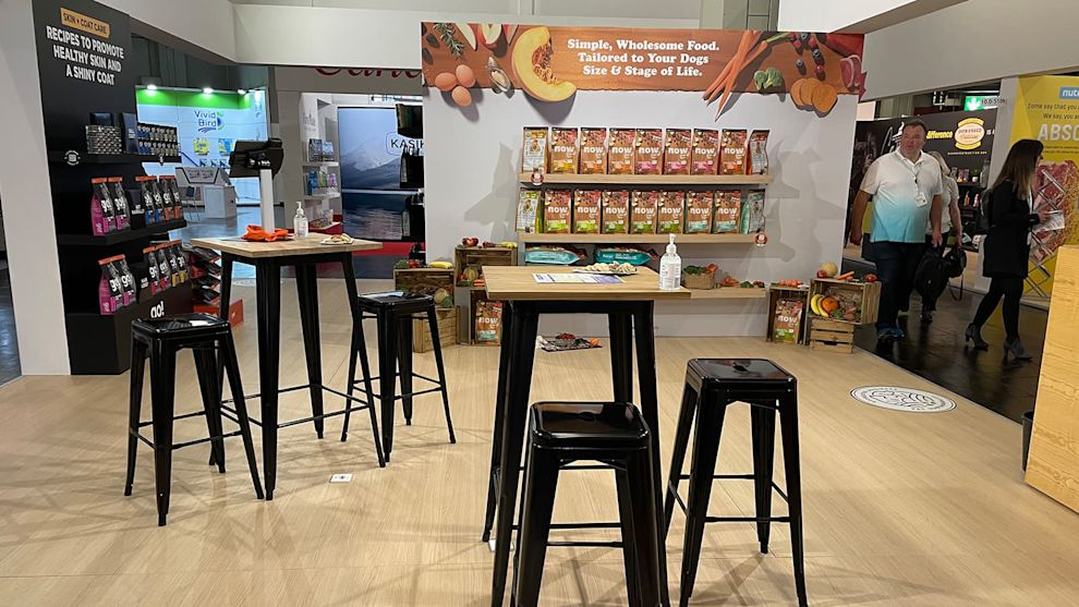 Petcurean booth at Interzoo