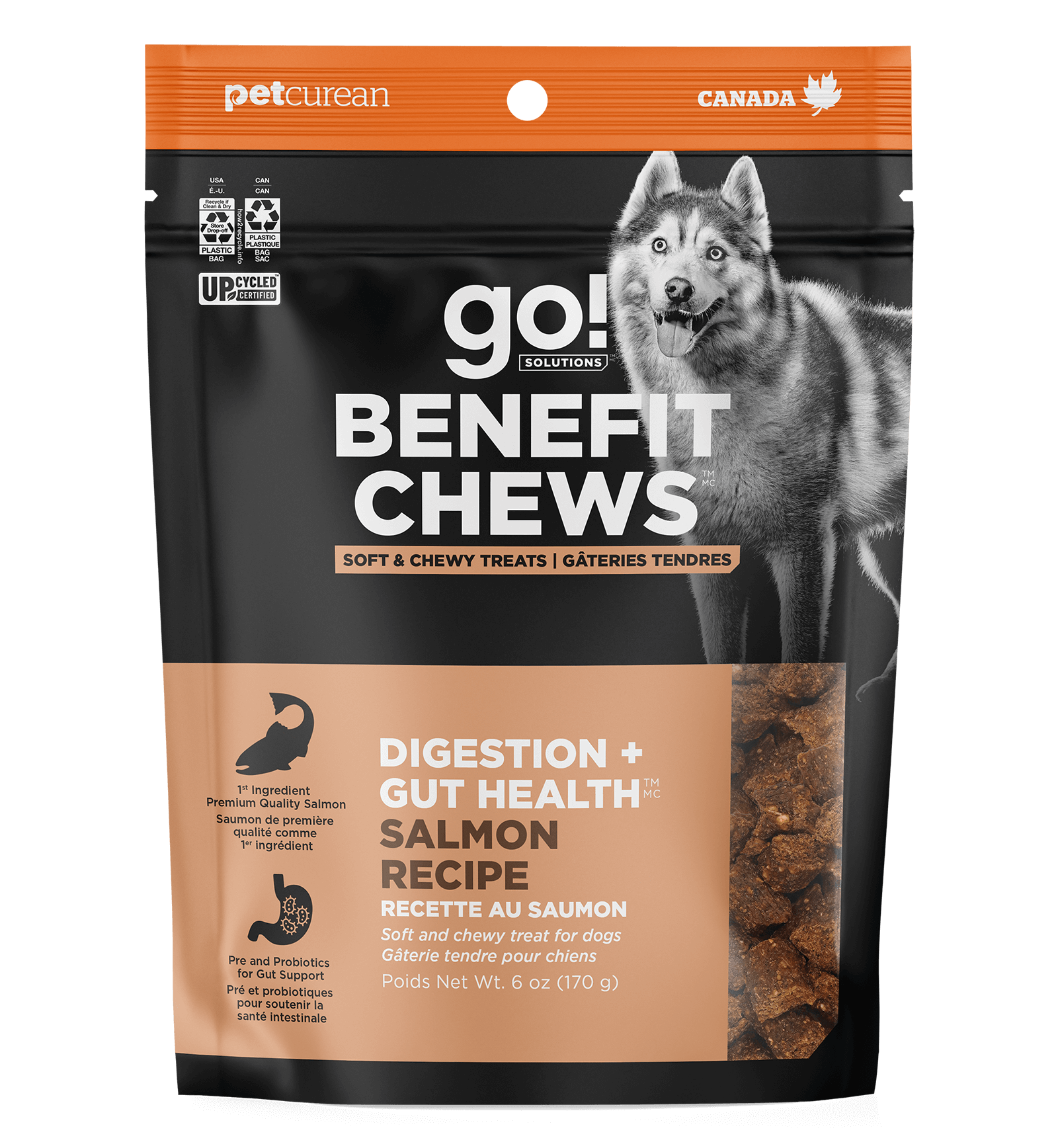 Go! Benefit Chews Digestion + Gut Health Salmon Recipe