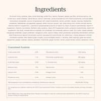 Now Fresh Large Breed Senior Recipe dog food ingredients