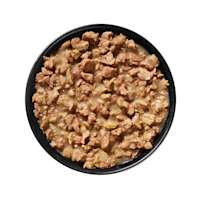 Bowl of GO! SOLUTIONS CARNIVORE Grain-Free Minced Lamb + Wild Boar Recipe for Cats