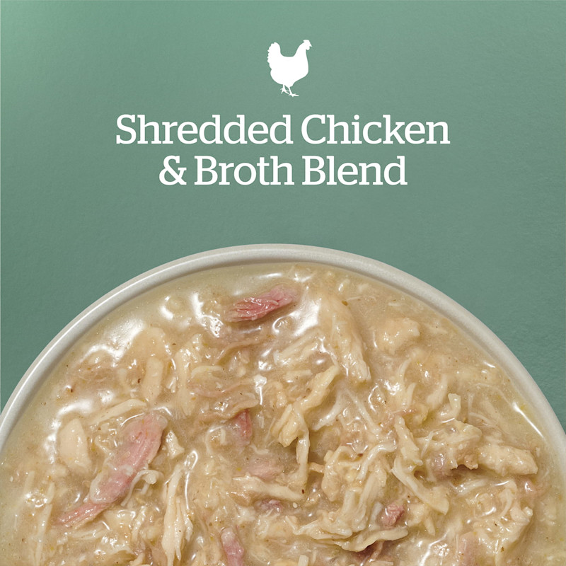 Shredded Chicken & Broth Blend