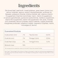 Now Fresh Beef & Rice Dinner wet dog food ingredients