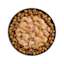 Bowl of kibble topped with Go! Booster Brain Health Minced Chicken + Salmon recipe for cats