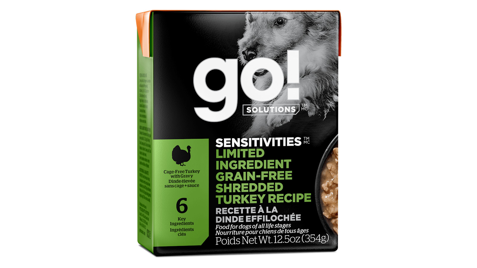 Go Solutions Sensitivities Limited Ingredient Grain Free Shredded Turkey for Dogs