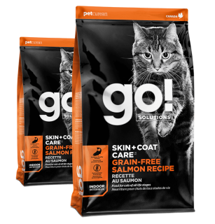 Go! Solutions Skin + Coat Care Grain-Free Salmon Recipe for Cats