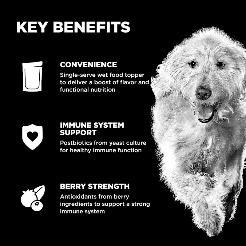 Convenient to serve, postbiotics for healthy immune function, and antioxidants from berries