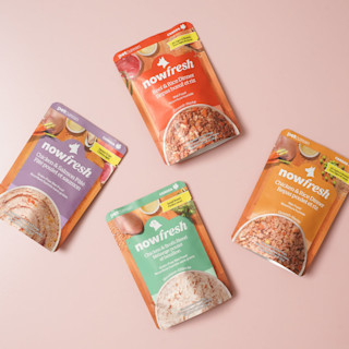 Now Fresh wet dog food pouches
