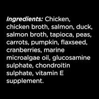 Go! Solutions Booster Joint Care Chicken, Salmon + Duck Pâté dog food topper ingredients
