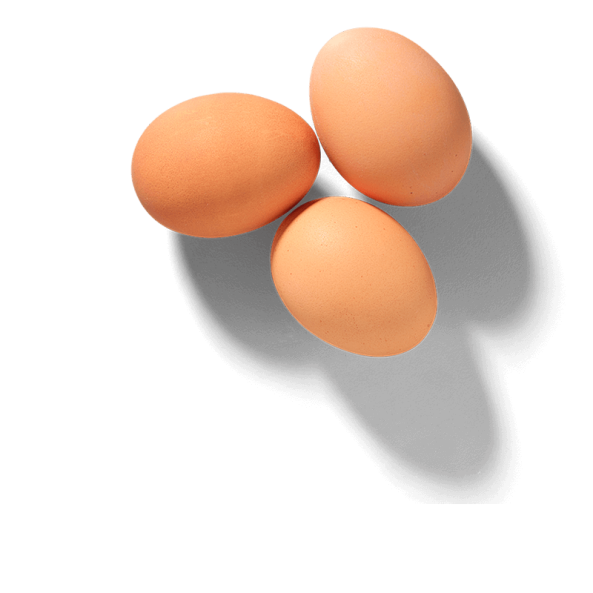 Three eggs