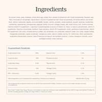 Now Fresh Puppy Recipe dog food ingredients