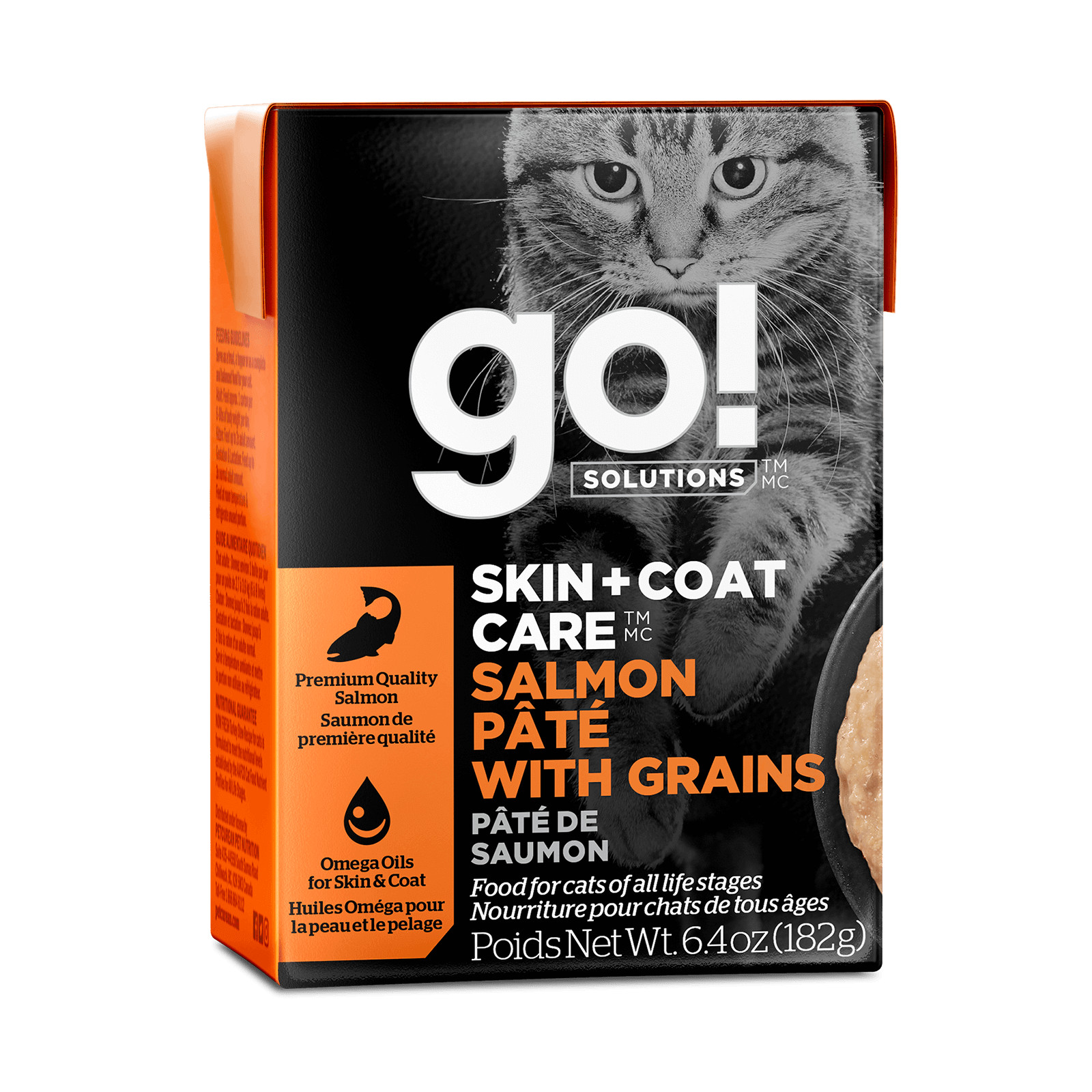 Go Solutions Skin Coat Care Salmon P t with Grains for Cats
