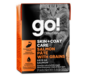 GO! SOLUTIONS SKIN + COAT CARE Pâté de saumon avec grains