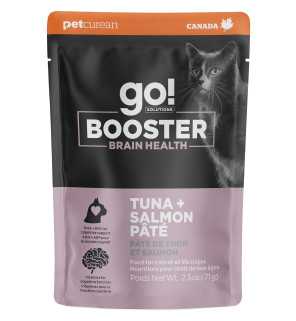 GO! Booster BRAIN HEALTH Tuna + Salmon Pâté for Cats