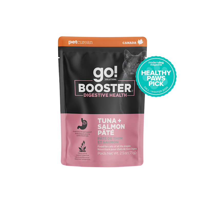 Go! Booster Digestive Health Tuna + Salmon Pâté for Cats Modern Dog Healthy Paws Pick Fall/Winter 2024