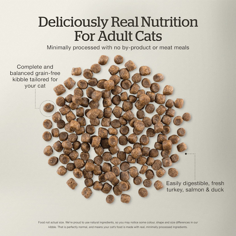 Complete and balanced grain-free kibble tailored for your cat
