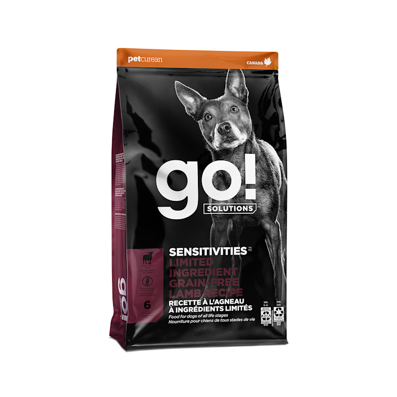 GO! Solutions Sensitivities Limited Ingredient Grain-Free Lamb Dry Dog Food