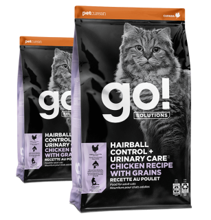 Go! Solutions Hairball Control + Urinary Care kibble for cats