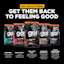 Get them back to feeling good with our other dog food product lines