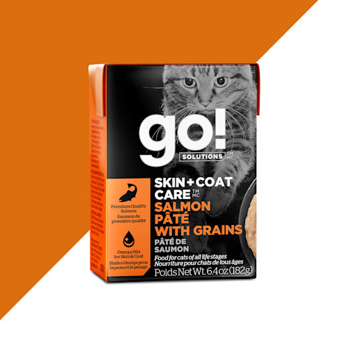 Go Solutions Skin Coat Care Salmon Pate With Grains For Cats