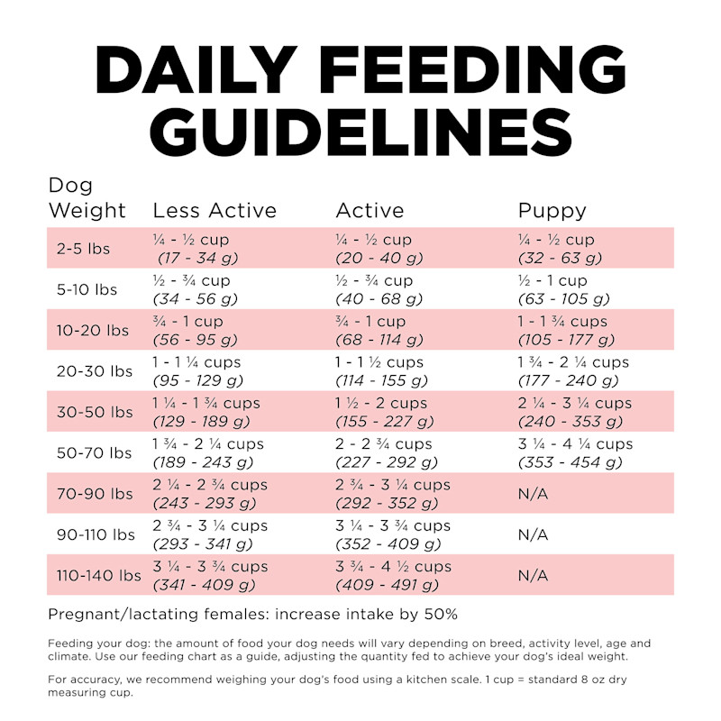 Go! Solutions Carnivore Grain-Free Salmon + Cod Recipe dog food feeding guidelines