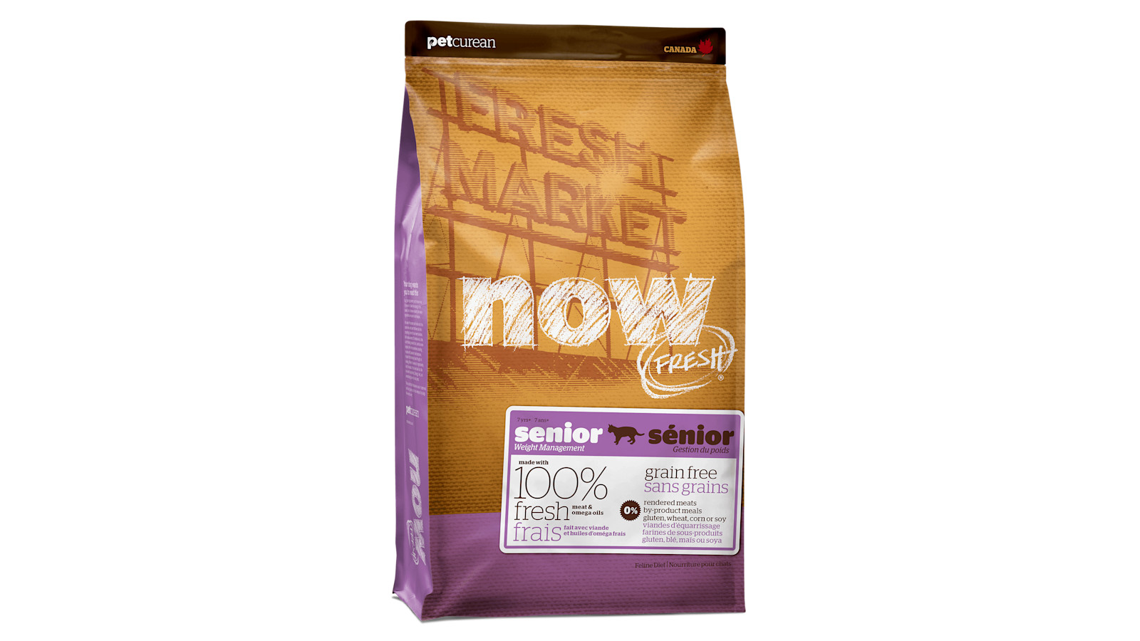 Now cat food senior deals