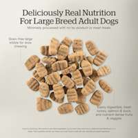 Minimally processed with no by-product or meat meals