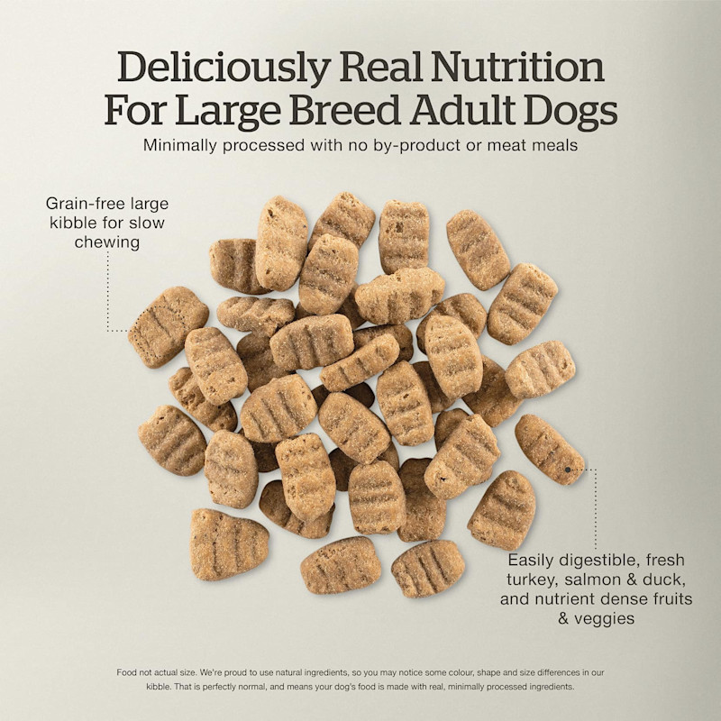 Minimally processed with no by-product or meat meals