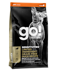 Go! Solutions Sensitivities Limited Ingredient Grain-Free Duck Recipe for Dogs