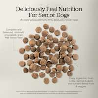 Minimally processed with no by-product or meat meals