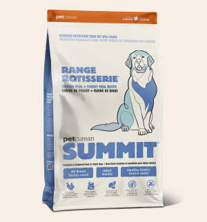 Summit Range Rotisserie kibble for dogs