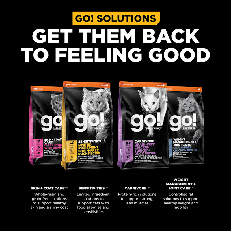 Get them back to feeling good with our other cat food product lines