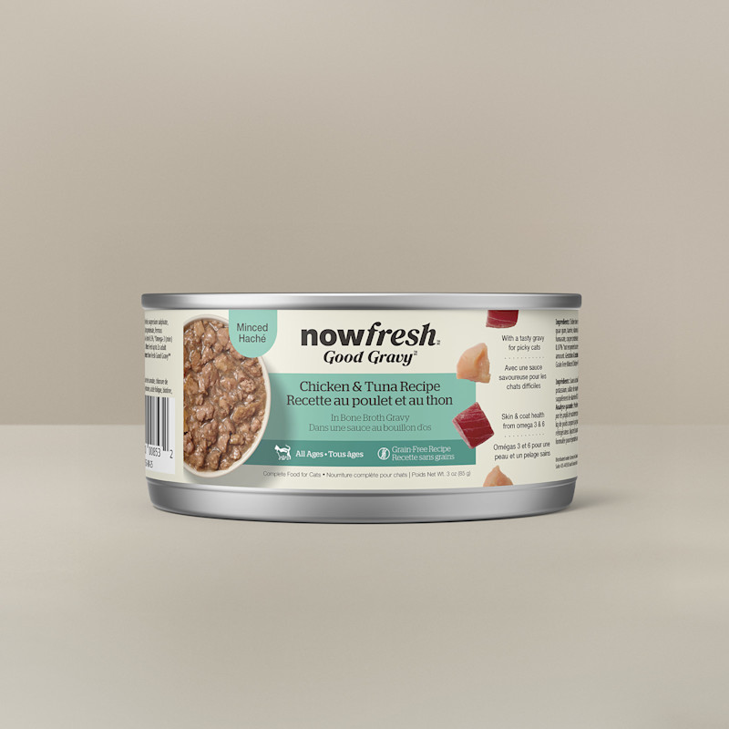 Now Fresh Good Gravy Minced Chicken & Tuna Grain-Free Wet Cat Food
