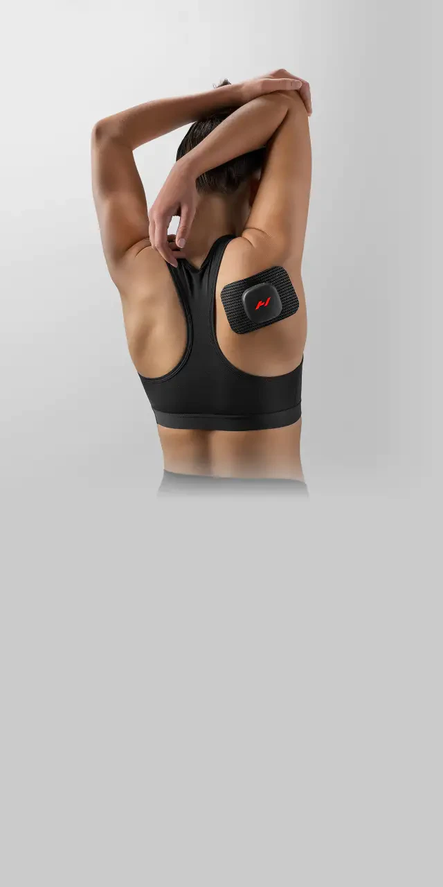 Black Electric Usb Charging Heating Massage Bra, Lightweight