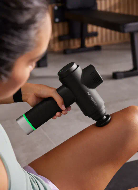 Hyperice Hypervolt Go 2 Full Body Massage Gun, HSA/FSA Eligible, Slate Gray