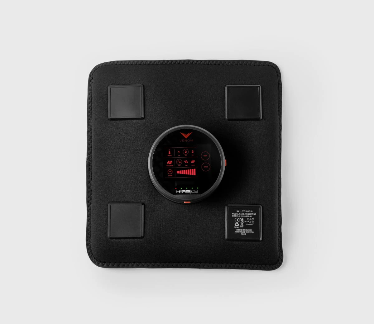 Removable heat and vibration pod