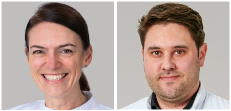 Bild von Frau Maintz und Herrn Lauffer