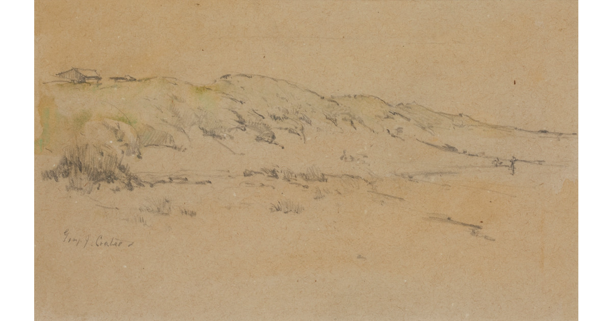 George Coates George Coates, Coastline, France — Artwork — Philip Bacon Galleries