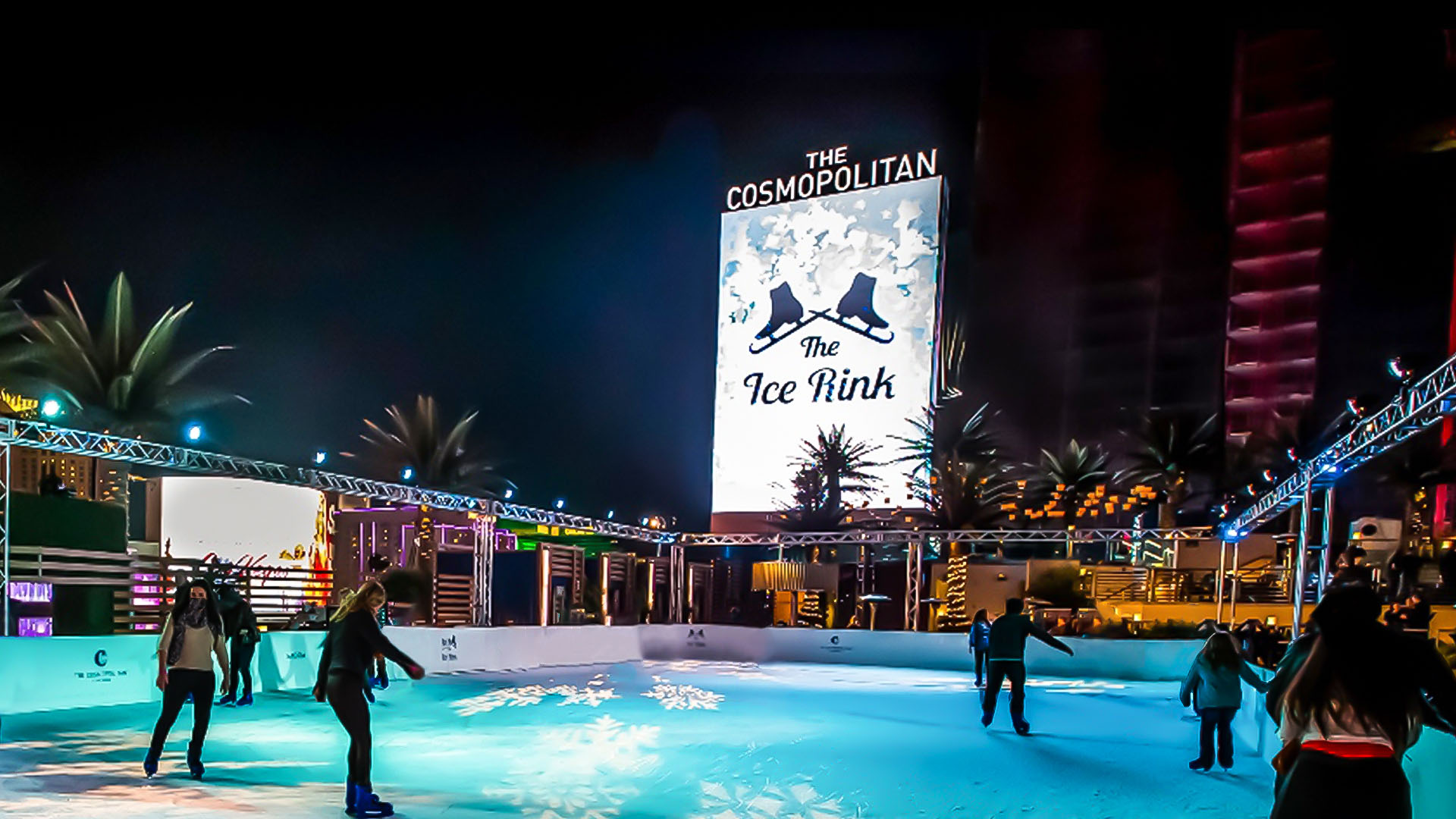 Las Vegas Strip Ice Skating The Cosmopolitan