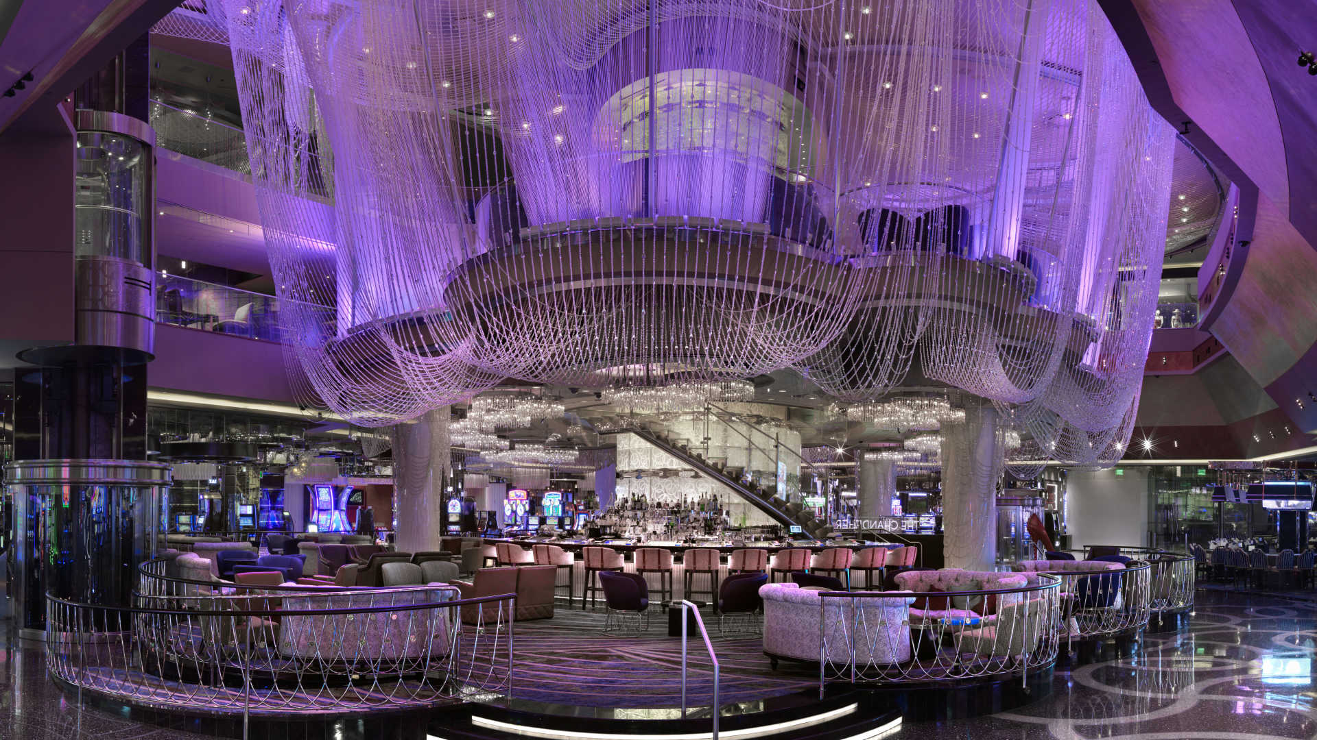 Cosmopolitan Las Vegas Chandelier Bar Happy Hour