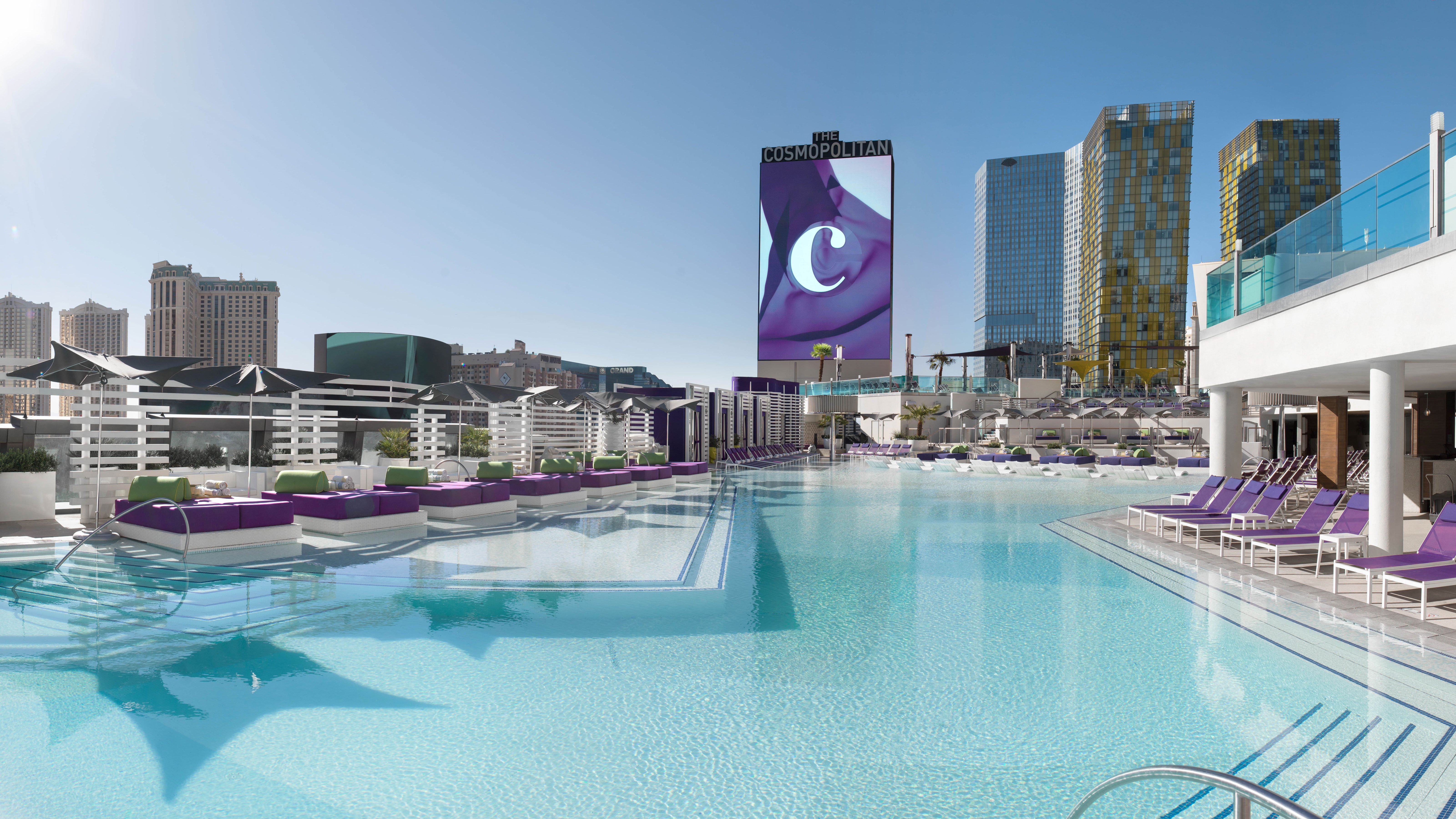 Boulevard Pool At The Cosmopolitan Of Las Vegas Seating Chart