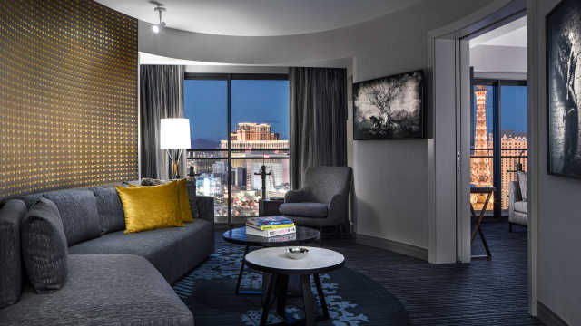 las vegas luxury hotel | terrace one bedroom | the cosmopolitan