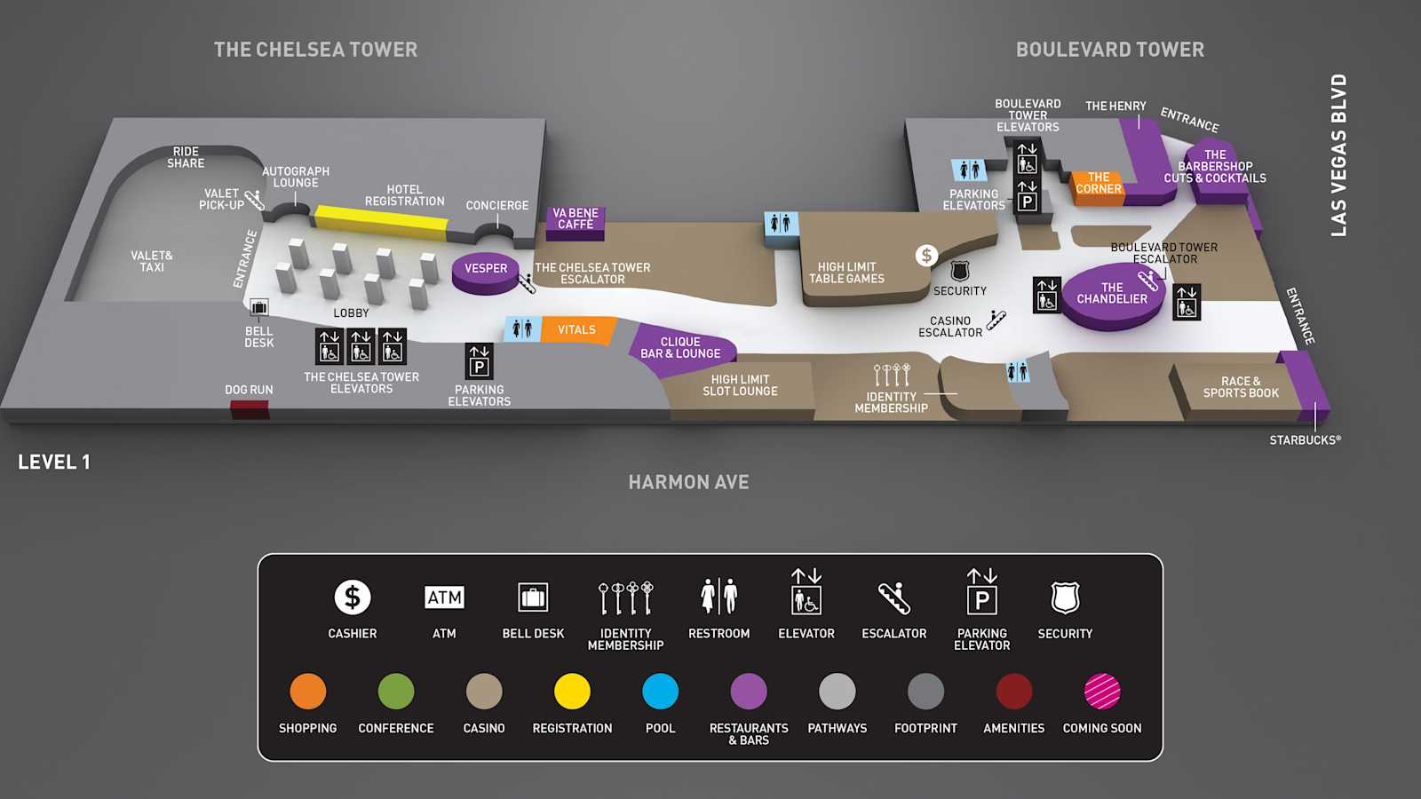 T3 Enterprise Conference 2020 Las Vegas | The Cosmopolitan of Las Vegas floor plan | T3 Enterprise Conference 2020