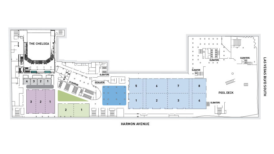 Las Vegas Luxury Hotel 4th Floor The Cosmopolitan